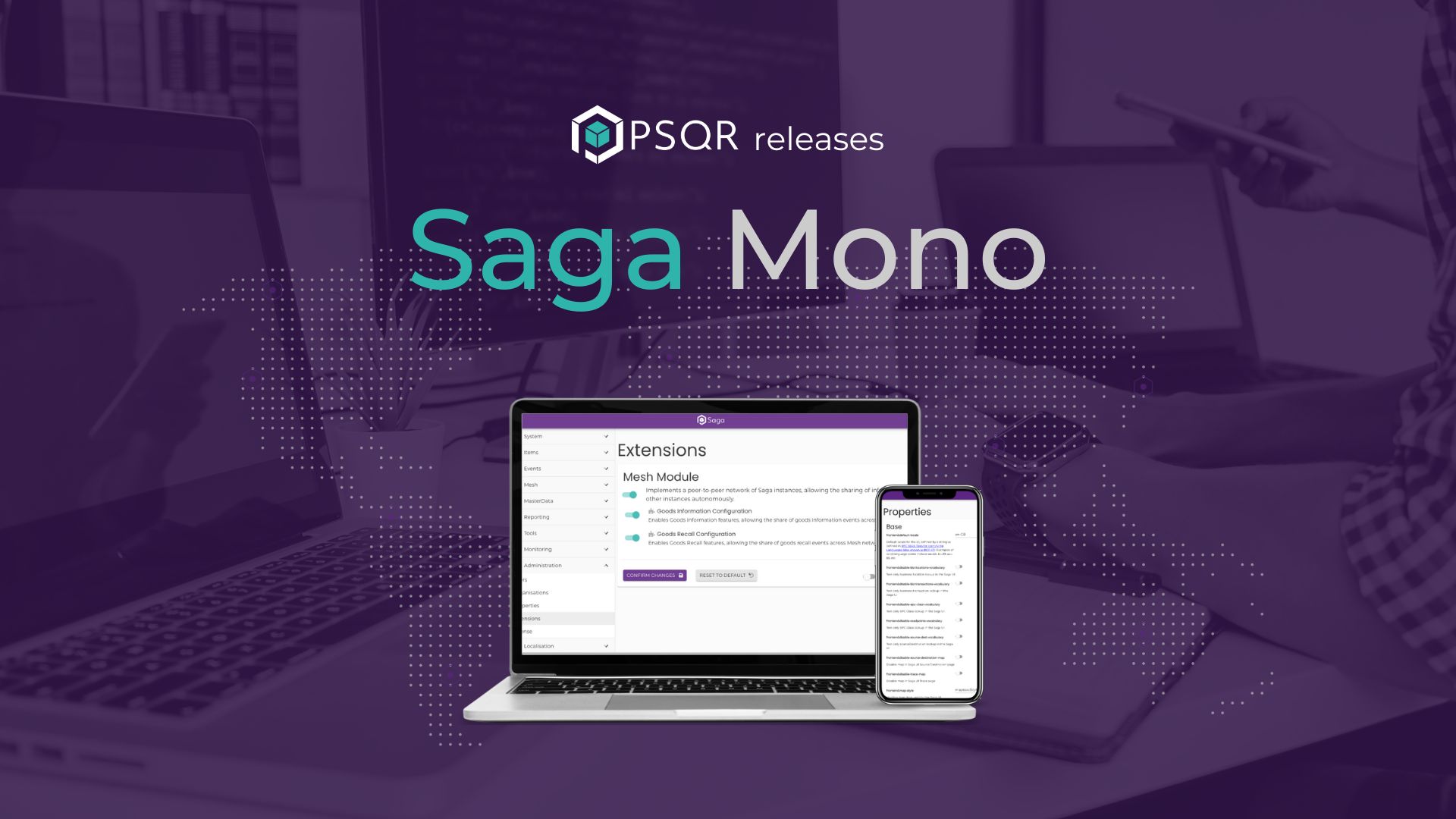 Saga Mono Traceability Software