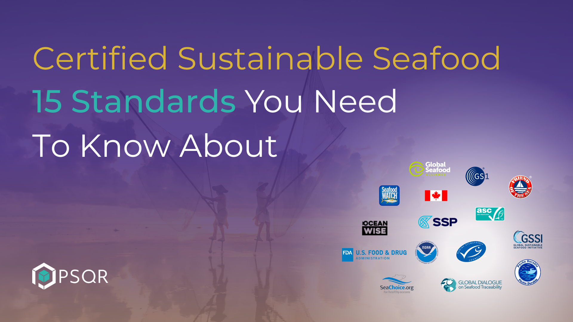 Certified Sustainable Seafood - 15 Standards You Should Know About