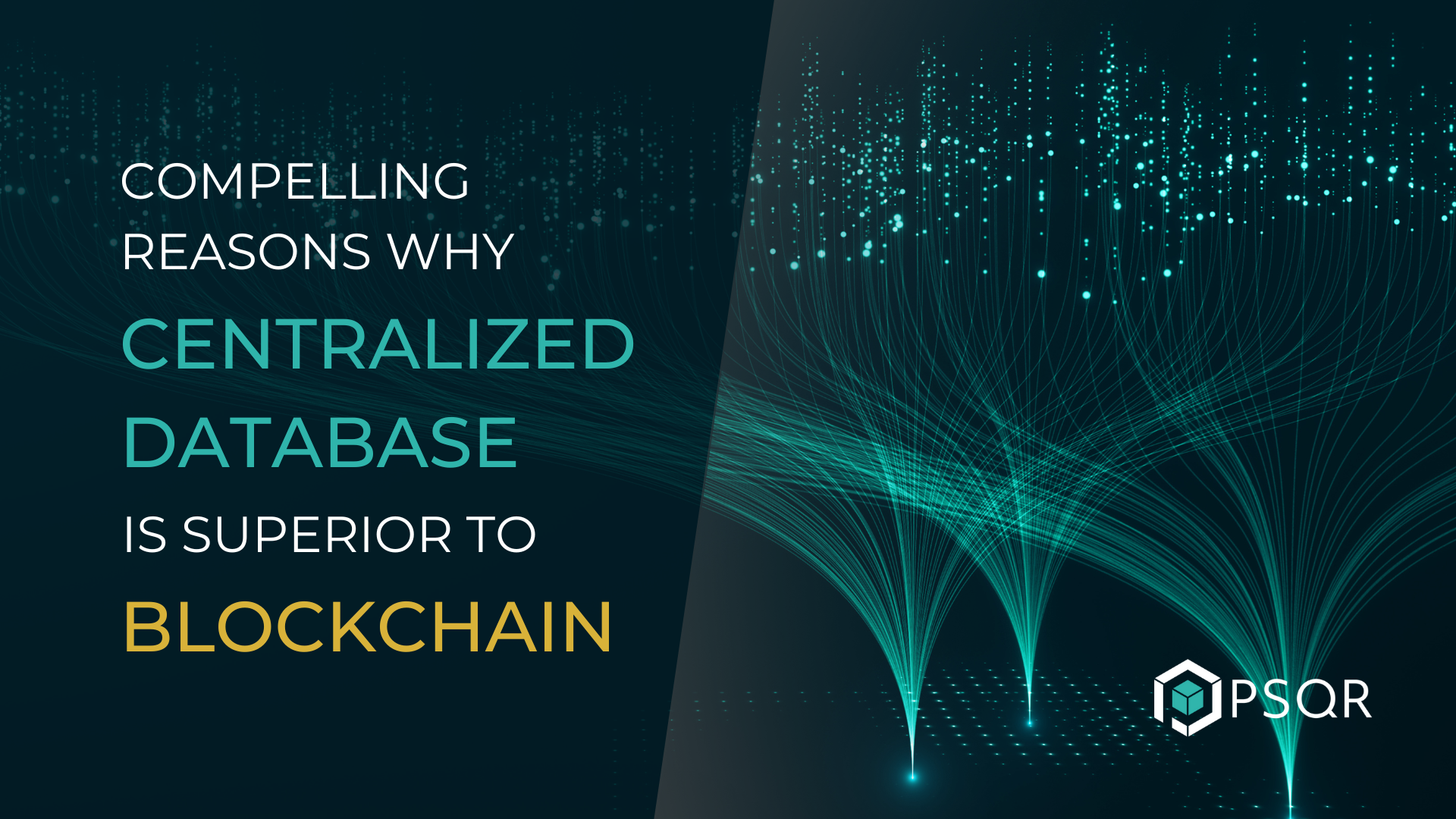Compelling Reasons Why Centralized Database is Superior to Blockchain